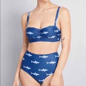 ModCloth shark bikini